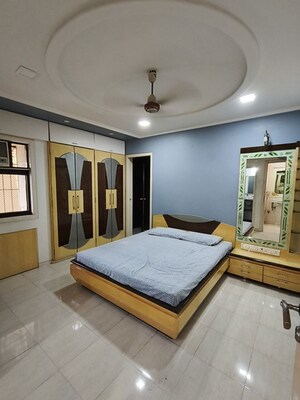 Bedroom in 3 BHK Apartment at Happy Valley, Manpada – for Rent