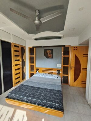Bedroom in 3 BHK Apartment at Happy Valley, Manpada – for Rent