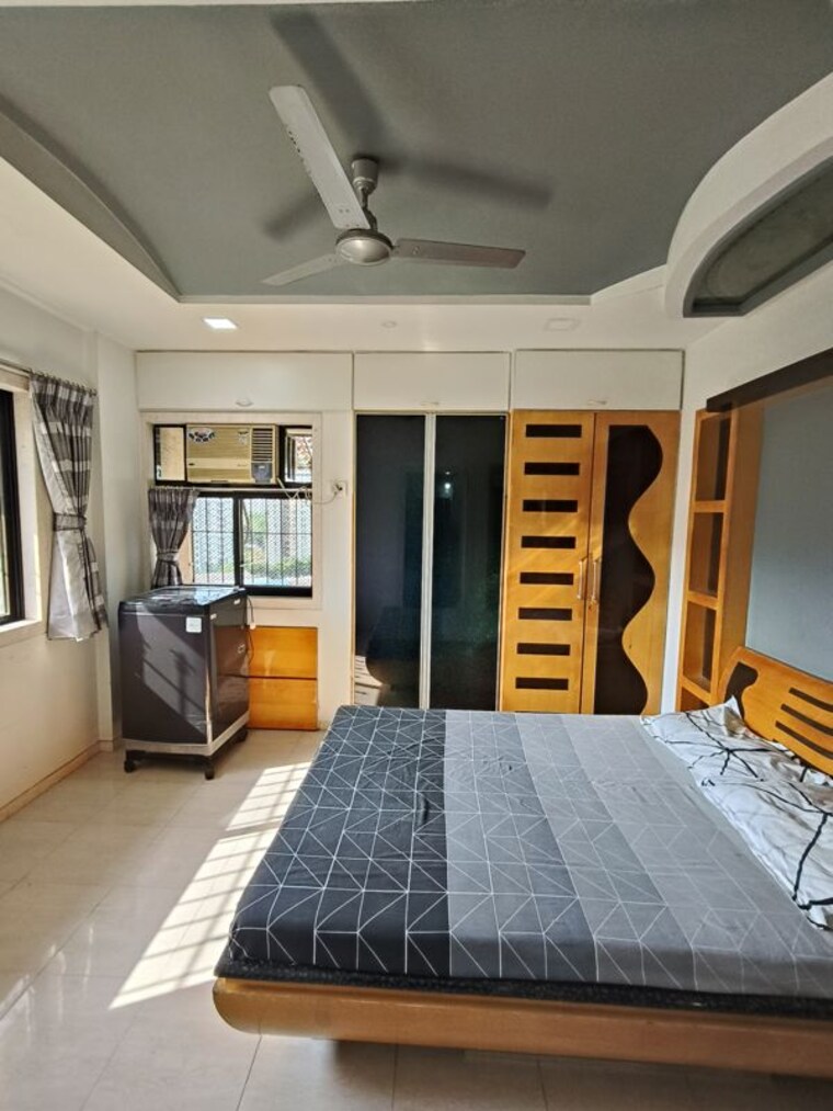 Bedroom, happy-valley 3 Bedroom 1200 Sq.Ft. Apartment In Manpada Thane 10423291