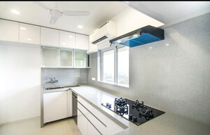Staircase in 5 BHK Apartment at Khar West – for Rent