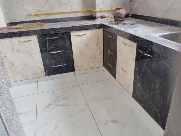 Kitchen, khodiyar 2 Bedroom 1250 Sq.Ft. Apartment In Khodiyar Ahmedabad 10423309