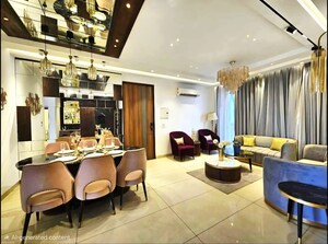 Living Room in 3 BHK Apartment at GVT Beliston Avenue, Dhakoli – for Sale