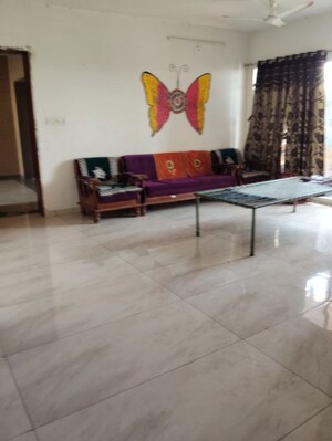Living Room in 2 BHK Apartment at Somnath Shree Sharanam Sky, Sargaasan – for Rent