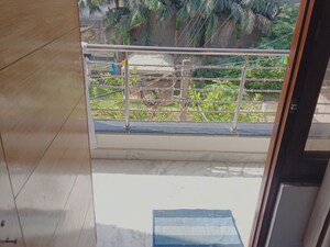 Balcony in 3 BHK Builder Floor at Vasant Kunj Enclave – for Rent