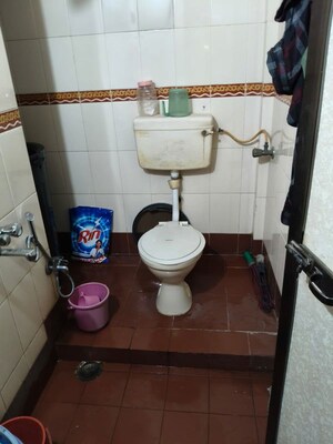 Bathroom in 3 BHK Apartment at Ambika CHS Nerul, Nerul Sector 19 – for Rent