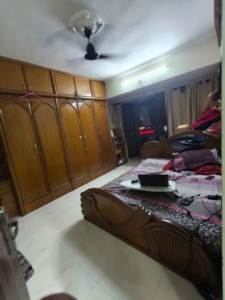 Bedroom, ambika-chs-nerul 3 Bedroom 1100 Sq.Ft. Apartment In Nerul Sector 19 Navi Mumbai 10423354