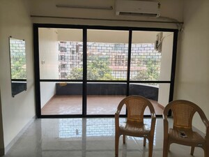 Bedroom in 3.5 BHK Apartment at  Army Welfare CHS, Nerul – for Rent