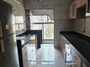 Kitchen in 3.5 BHK Apartment at  Army Welfare CHS, Nerul – for Rent