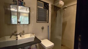 Bathroom in 2 BHK Apartment at Kamgar Putala Vasahat – for Sale