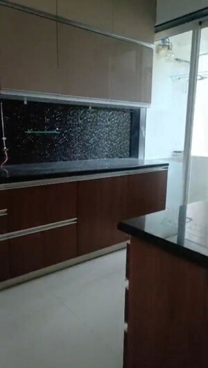 Kitchen in 2 BHK Apartment at Ajmera Zeon, Bhakti Park – for Rent