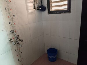 Bathroom in 1 BHK Apartment at Pacific Towers, Nerul Sector 27 – for Rent