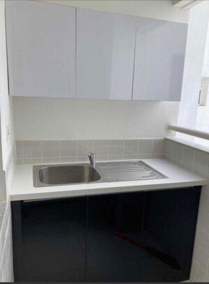Kitchen in 3 BHK Apartment at Puravankara Palm Beach, Hennur – for Rent