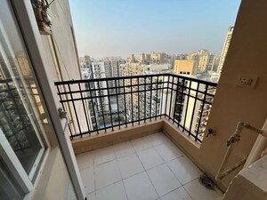 Balcony in 2.5 BHK Apartment at Ajnara Le Garden, Sector 16b Greater Noida – for Sale