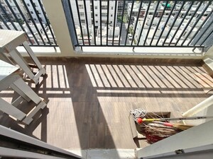 Balcony in 3 BHK Apartment at Merlion Galaxia, Bachupally – for Rent