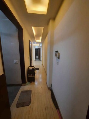 Building Lobby in 2 BHK Builder Floor at Malviya Nagar – for Rent