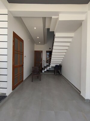Building Lobby in 3 BHK Independent House at Jankipuram Extension – for Sale