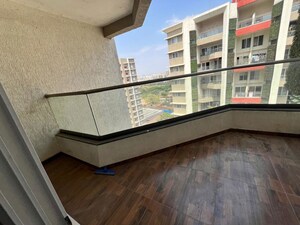 Balcony in 3 BHK Apartment at Avon Vista, Balewadi – for Rent