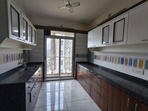 Kitchen in 3.5 BHK Apartment at Rattan Icon, Seawoods Sector 50 – for Rent