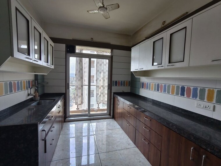 Kitchen, rattan-icon 3.5 Bedroom 1800 Sq.Ft. Apartment In Seawoods Sector 50 Navi Mumbai 10423543