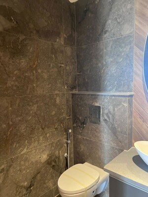 Bathroom in 4 BHK Builder Floor at Emaar MGF Emerald Hills, Sector 65 – for Sale