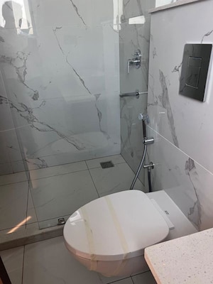Bathroom in 4 BHK Builder Floor at Emaar MGF Emerald Hills, Sector 65 – for Sale