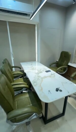Team Area in  Office Space at Goyal Titanium Business Park, Makarba – for Rent