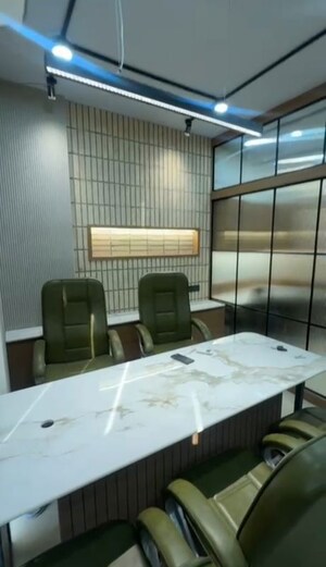 Team Area in  Office Space at Goyal Titanium Business Park, Makarba – for Rent