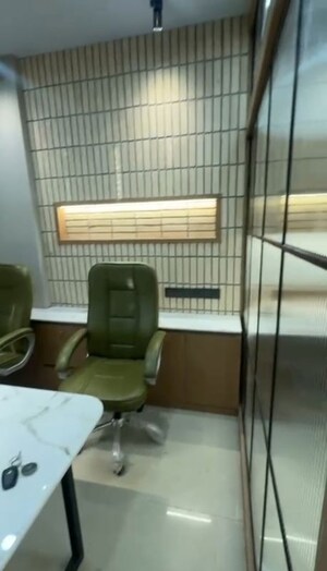 Bathroom in  Office Space at Goyal Titanium Business Park, Makarba – for Rent