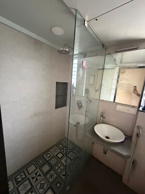 Bathroom in 2 BHK Apartment at Raheja Gardens Aspen, Midc Colony – for Sale