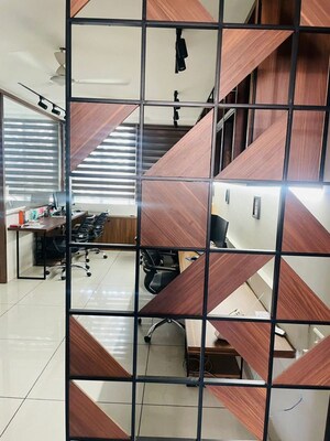 Staircase in  Office Space at Vastrapur – for Rent