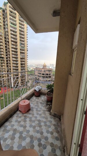 Balcony in 3 BHK Apartment at Migsun Twiinz, Eta Ii Greater Noida – for Rent