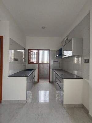 Kitchen in 2 BHK Builder Floor at Reliaable Lakedew Residency -1, Haralur Road – for Rent