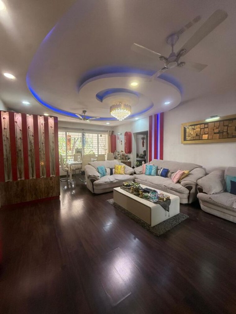 Living Room, abil-boulevard 3 Bedroom 1450 Sq.Ft. Apartment In Koregaon Park Pune 10423747