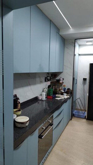 Kitchen in 3 BHK Apartment at Oberoi Exquisite Goregaon, Goregaon East – for Rent
