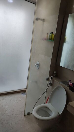 Bathroom in 3 BHK Apartment at Oberoi Exquisite Goregaon, Goregaon East – for Rent