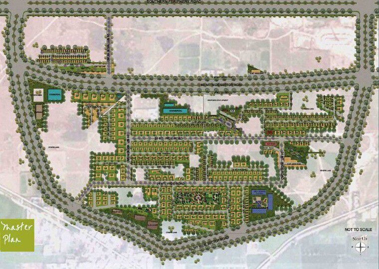 Master Plan, bptp-astaire-gardens 4 Bedroom 290 Sq.Yd. Builder Floor In Sector 70a Gurgaon 10423781