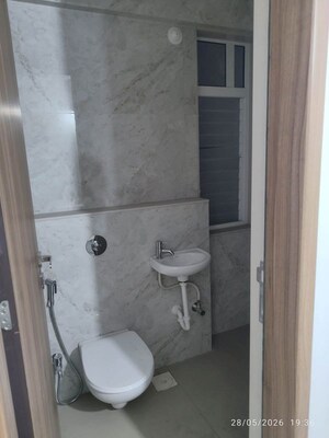 Bathroom in 3 BHK Apartment at Nirman Adi, Kalyani Nagar – for Rent