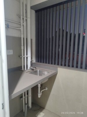 Balcony in 3 BHK Apartment at Nirman Adi, Kalyani Nagar – for Rent