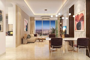 Living Room in 3.5 BHK Apartment at Mahindra Rainforest, Bhandup West – for Sale