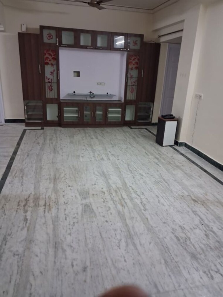 Living Room, concrete-opus 3 Bedroom 1950 Sq.Ft. Apartment In Nacharam Hyderabad 9978761