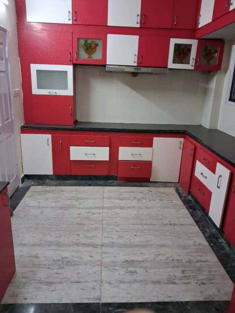 Kitchen, concrete-opus 3 Bedroom 1950 Sq.Ft. Apartment In Nacharam Hyderabad 9978761