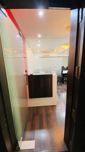 Bathroom in  Office Space at Goyal Matrix, Prahlad Nagar – for Rent
