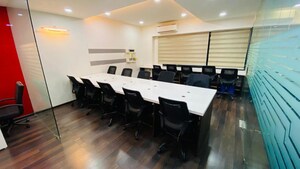Team Area in  Office Space at Goyal Matrix, Prahlad Nagar – for Rent