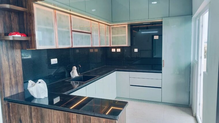 Kitchen, aliens-space-station 3 Bedroom 1432 Sq.Ft. Apartment In Tellapur Hyderabad 10423860