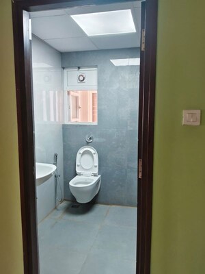 Bathroom in 3 BHK Apartment at Gem Nakshatra, Kokapet – for Rent