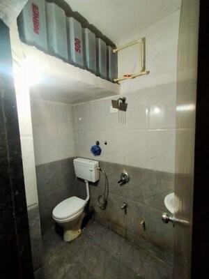 Bathroom in 1 BHK Apartment at Kailash Tower Virar West, Virar West – for Rent