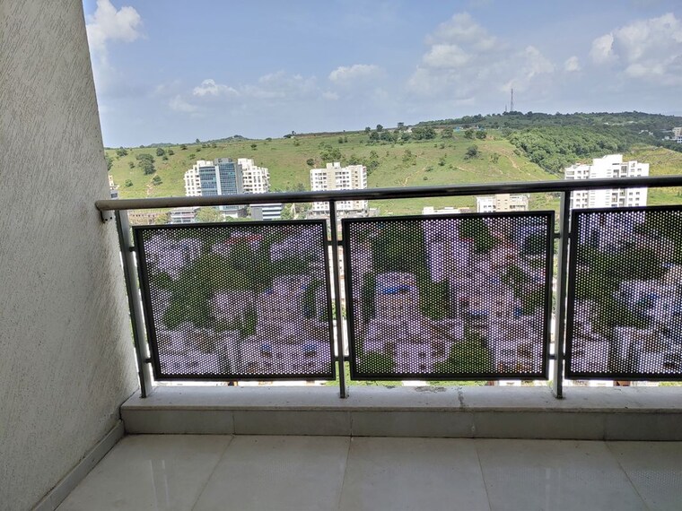Balcony, nahar-f-residences 2 Bedroom 1000 Sq.Ft. Apartment In Balewadi Pune 10423903