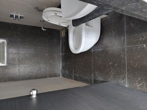 Bathroom in 2 BHK Apartment at Nahar F Residences, Balewadi – for Rent