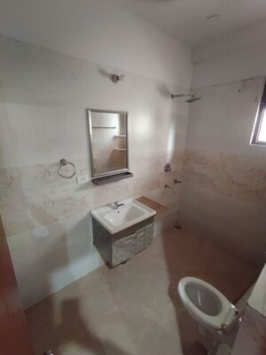 Bathroom in 3 BHK Builder Floor at Vipul World Floors, Sector 48 – for Rent