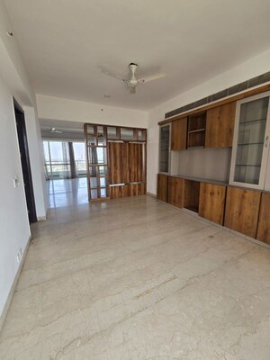 Dining area in 4 BHK Apartment at Krrish Provence Estate, Gurgaon Faridabad Road – for Rent